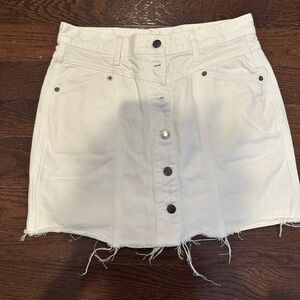 Rails canyon skirt in white, size 28